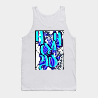 Hooyah graffiti style Tank Top